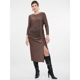 Orsay Light brown women's midi dress - Women's Cijene