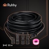 Ruhhy crijevo za čišćenje cijevi s adapterom 20 m 26133 | shoptok.hr