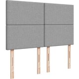 vidaXL Okvir kreveta s madraca svijetlosivi 140x200cm tkanine | shoptok.hr