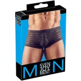 Svenjoyment Prozirne prugaste bokserice (crne) - M | shoptok.hr