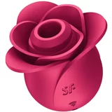 Satisfyer Pro 2 Rose Modern - stimulator klitorisa na baterije, zračnim valovima (crveni)