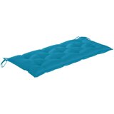  Sklopiva vrtna klupa s jastukom 118 cm od bambusa | shoptok.hr