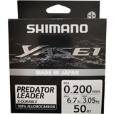 Shimano najlon za pecanje fluorocarbon yasei predator leader, 50 m, 0.20 mm cene