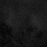  Faux Rabbit Fur Rug Olite Crna 60 x 90 cm Poliester | shoptok.hr