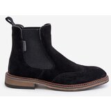 Big Star Suede Men's Ankle Boots Chelsea Big Star Black | Eponuda.ba