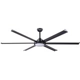 Faro 34203-130 - LED plafonski ventilator ROTTERDAM XL LED/32W/230V crna, prečnik 200 cm + daljinski upravljač Cene