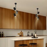  Brilagi - Luster na šipci SELE VERTICAL 3xGU10/30W/230V crna | Eponuda.com