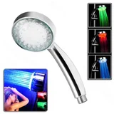  RGB LED tuš ročka krom - temperaturni senzor