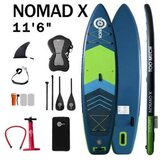 TOO MUCH Napihljiva SUP deska TooMuch NOMAD X 11'6'' SET, 350 x 84 x 15 cm, modra Cene