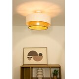  plafonski luster natia 1xE27/60W/230V ø 45 cm bela/smeđa | Eponuda.com