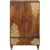 Highboard s ladicama Smeđa 60 x 33 x 100 cm Čvrsto drvo manga | shoptok.hr