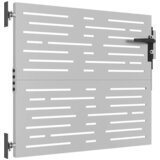  Vrtna vrata 85x100 cm od čelika COR-TEN četvrtasti dizajn | shoptok.hr