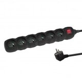 Esperanza ELK219K power extension 5 m 6 AC outlet(s) Indoor Black | shoptok.hr