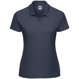 RUSSELL Navy Blue Polycotton Polo Women's T-Shirt Cene