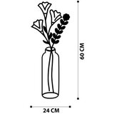 WALLXPERT zidna dekoracija Flower 2 Metal Wall Decor | ePonuda.com