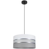  Luster na sajli CORAL 1xE27/60W/230V preč. 40 cm bela/siva | Eponuda.com