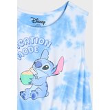 Sinsay Pamučna haljina od trenirke s printom Stitch | shoptok.hr