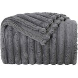  Pokrivači za bacanje 6 pcs Tamno siva 150 x 130 cm Runo | shoptok.hr