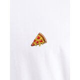 Iriedaily Majica 'Pizza Slice' bela | Shoptok.si