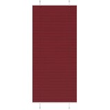  Plisirana zavjesa Bordo crvena 85x200 cm Širina tkanine 84,4 cm Poliester | Shoptok.si