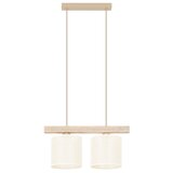  Brilagi - Visilica na sajli FOREST 2xE27/15W/230V borovina/braon/krem | Eponuda.com