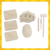 Kruzzel set za iskapanje dinosaura 5 u 1 s jajetom i lubanjom | shoptok.hr