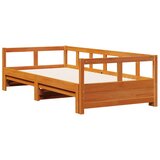  Dnevni krevet bez madraca voštano smeđi 90 x 190 cm od borovine | shoptok.hr
