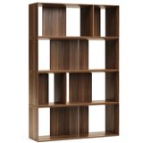 Kave Home Sistem modularnih polic v orehovem dekorju 6 ks 101x152 cm Litto – | Shoptok.si