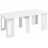 Blagovaonski stol sklopivi stol produživi kuhinjski stol blagovaonski stol iverica 60-180 x 85 x 75 cm bijela Cijene
