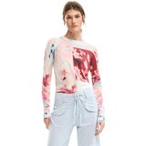 Desigual Puloverji JERS_COPENHAGUE 26SWJF13 Rožnata Cene