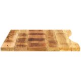  Ploča za radni stol zaobljena 90x60x2,5 cm od drva manga | shoptok.hr
