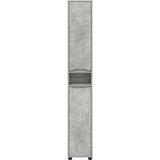  Kupaonski ormar s policom Betonski sivi 30,5 x 30 x 195 cm | shoptok.hr