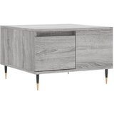Maison Chic Klubska mizica - kavna mizica - Nizka mizica siva sonoma 55x55x36,5 cm inženirski les, (21753159) Cene