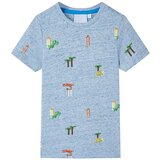  Dječja majica plava prošarana 140 | shoptok.hr