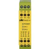 Sigurnosni relej PNOZ X1 24VAC/DC 3n/o 1n/c 3 zatvarač, 1 otvarač (Š x V x d) 22.5 x 87 x 121 mm 1 ST