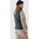 4f Womens Padded Gilet With Collar Black WAW24TVJ | shoptok.hr