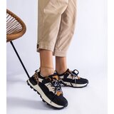 Gemre Black sneakers adorned with animal motif Soria | shoptok.hr
