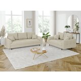 Ropez Bež sofa od samta 150 cm Ariella – | shoptok.hr