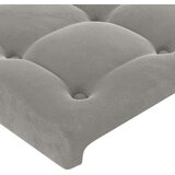  Vzglavje z ušesi temno sivo 93x16x78/88 cm žamet, (20952751) | Shoptok.si