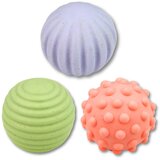  Set of Sensory Balls for Babies Pastel 3 pcs 6 cm | Eponuda.ba