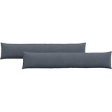  Jastučići za sofu 2 pcs Tamno siva 200 x 40 cm Kordura tekstil | shoptok.hr