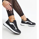 Gemre Black platform sneakers with glitter Evelia | Shoptok.si