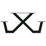 WOOOD Črna nadomestna konstrukcija za mizo Tablo - WOOOD | Shoptok.si