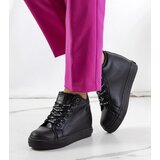 Big Star Black wedge sneakers | Shoptok.si