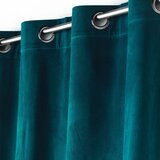 Douceur d intérieur Modra zavesa iz rebrastega žameta 140x260 cm Casual – | Shoptok.si