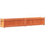  Vrtna sadilica voštano smeđe boje 180 x 31 x 31 cm od borovine | shoptok.hr