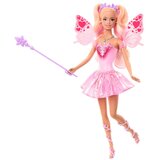 Barbie Fantazijska pravljična lutka s krili in obleko, ki spreminja barve - 1 k. Cene