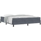  Krevet s opruga kutije Tamno siva 180 x 220 cm tkanina | shoptok.hr