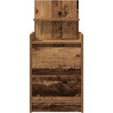  Noćni ormarić s 2 ladice staro drvo 38x34x80 cm | shoptok.hr