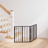  Vrata za pse 2 pcs Crna 60 x 60 cm Cinkani čelik | shoptok.hr